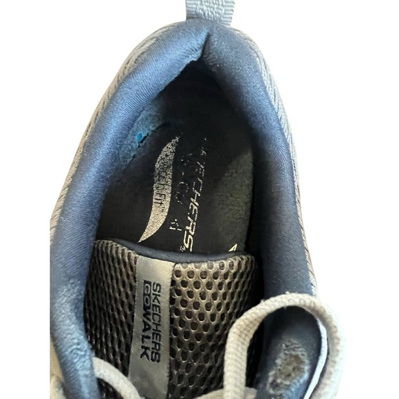 Skechers Men's Go Walk Arch Fit Air-cooled 216116WW Running Shoes Gray, Size 13 - Picture 8 of 10